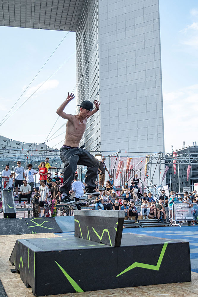 Urban Week Festival Paris La Defense, Skate, September 20, 2020, France, (Nos Dren).