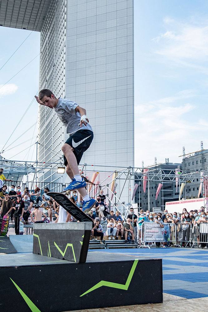 Urban Week Festival Paris La Defense, Skate, September 20, 2020, France, (Nos Dren).