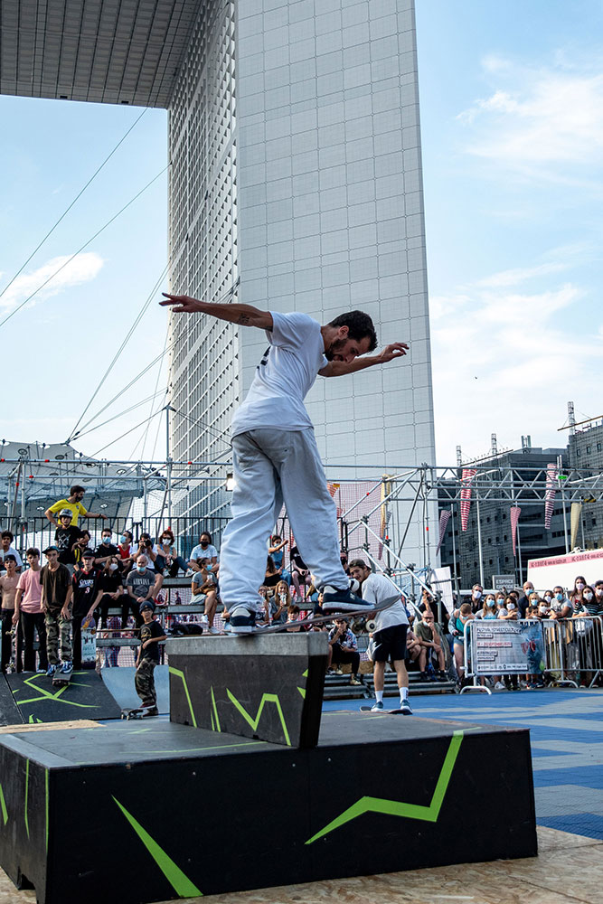 Urban Week Festival Paris La Defense, Skate, September 20, 2020, France, (Nos Dren).