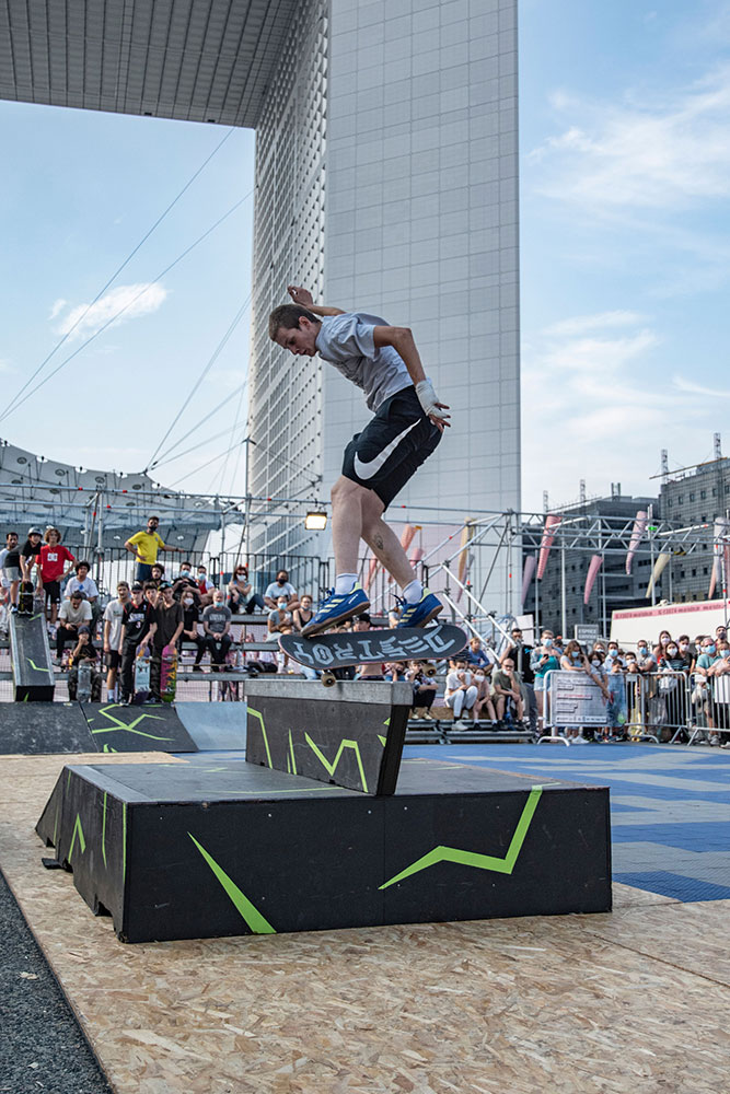 Urban Week Festival Paris La Defense, Skate, September 20, 2020, France, (Nos Dren).