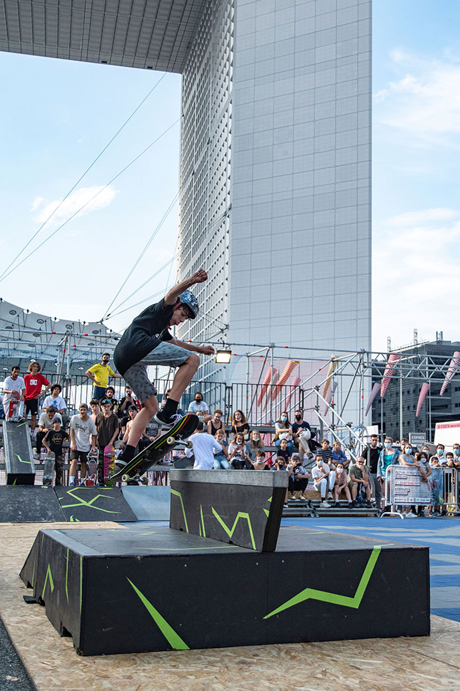Urban Week Festival Paris La Defense, Skate, September 20, 2020, France, (Nos Dren).