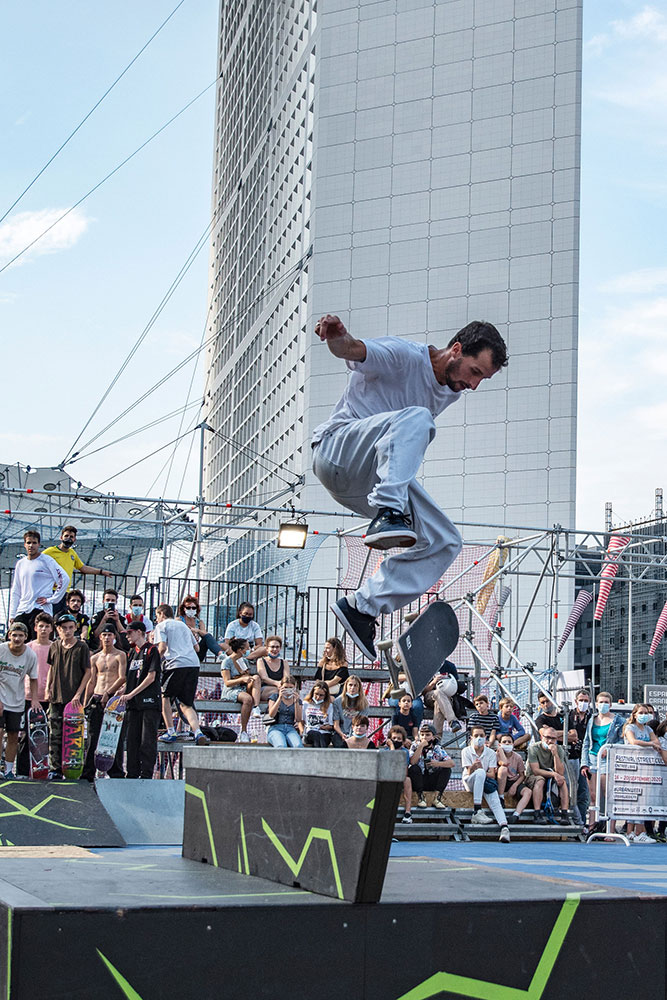 Urban Week Festival Paris La Defense, Skate, September 20, 2020, France, (Nos Dren).