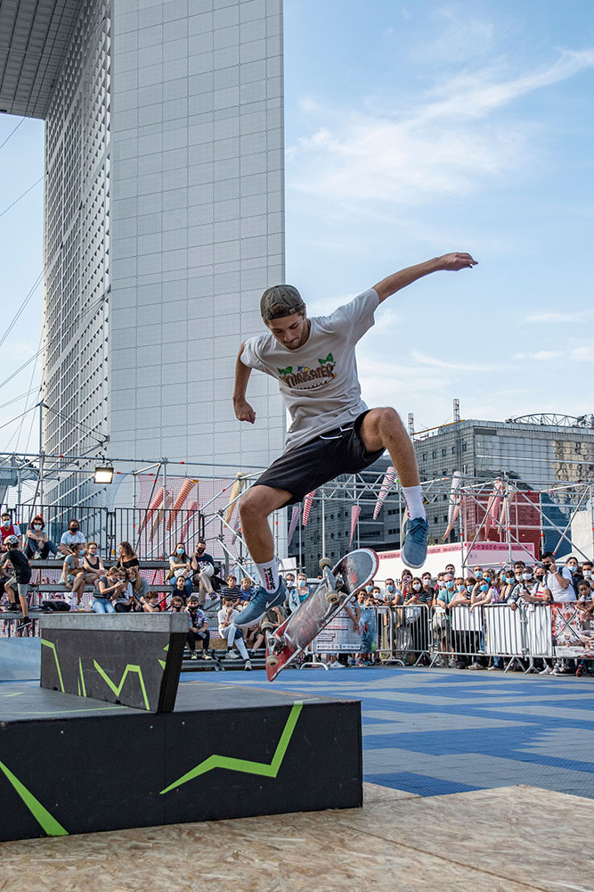 Urban Week Festival Paris La Defense, Skate, September 20, 2020, France, (Nos Dren).