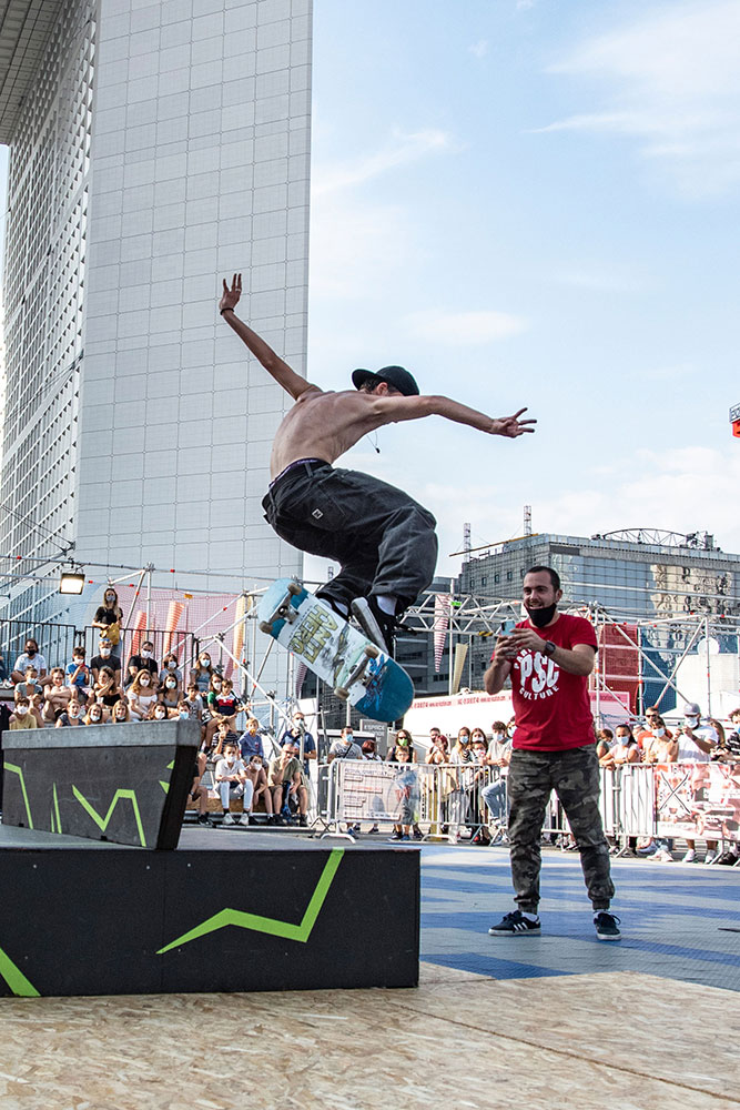Urban Week Festival Paris La Defense, Skate, September 20, 2020, France, (Nos Dren).