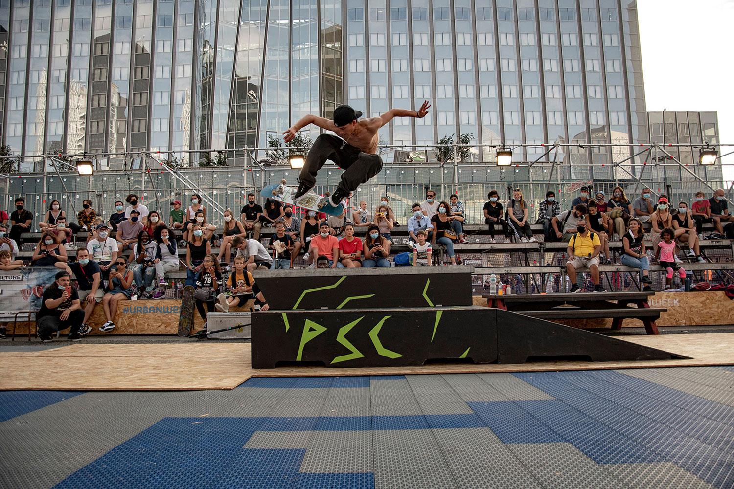 Urban Week Festival Paris La Defense, Skate, September 20, 2020, France, (Nos Dren).