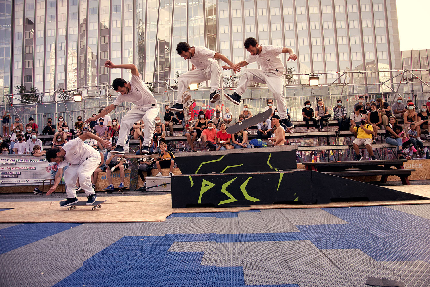 Urban Week Festival Paris La Defense, Skate, September 20, 2020, France, (Nos Dren).