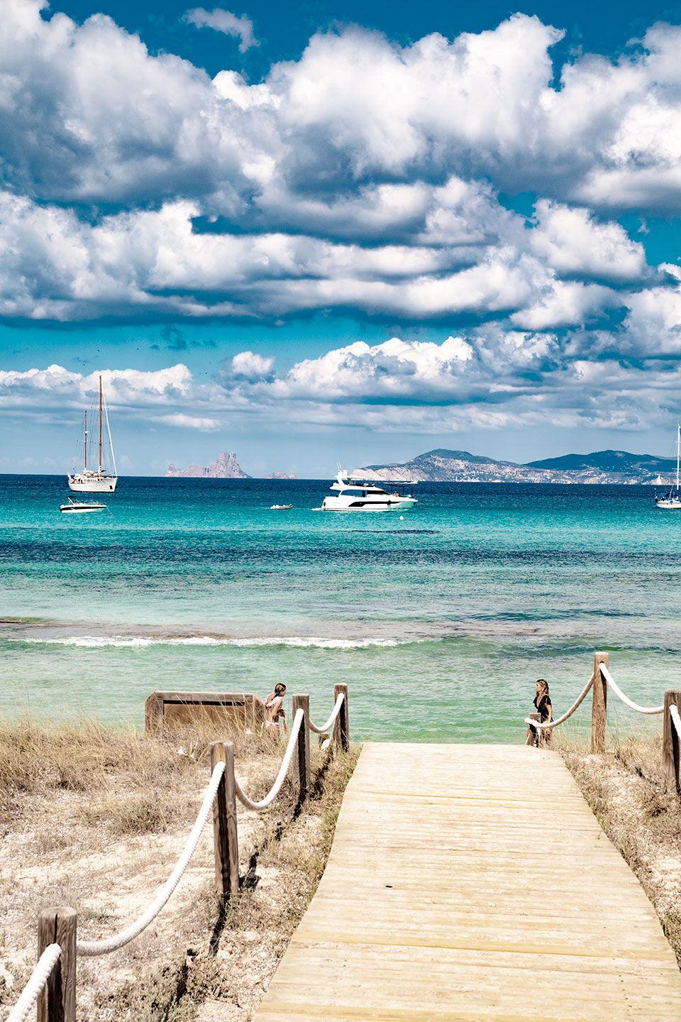 Es cavall d'en Borras beach, Formentera, Spain, (Nos Dren).