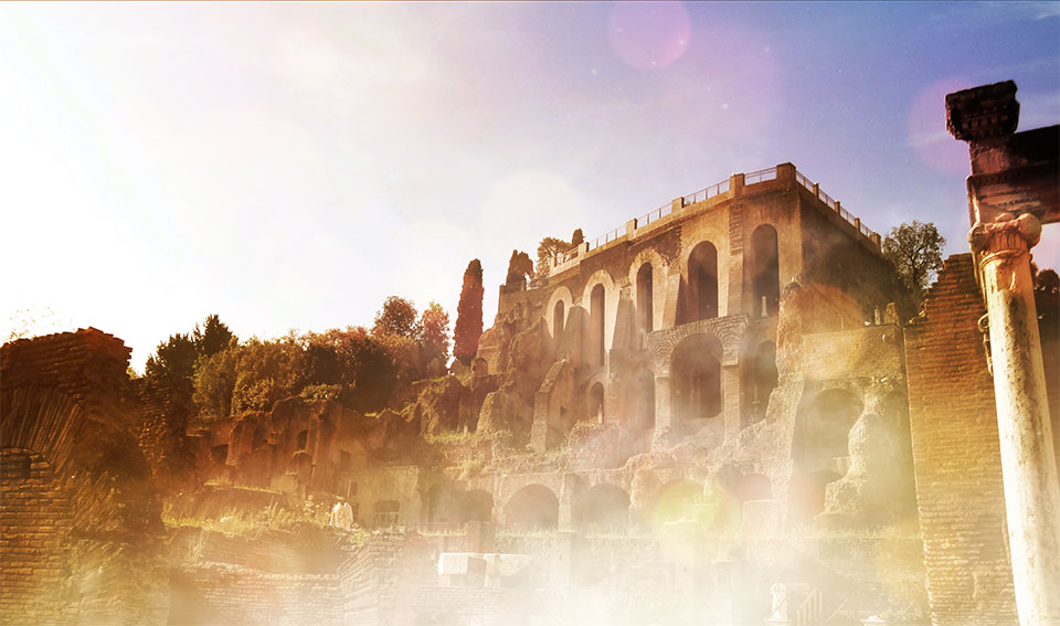 Fore Imperialy remains, Rome, Italy, (Nos Dren).